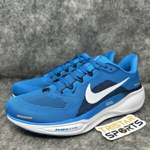 Carolina Panthers Nike Zoom Pegasus 41 Running Shoes Mens Sz 7 Womens Sz 8.5 NFL